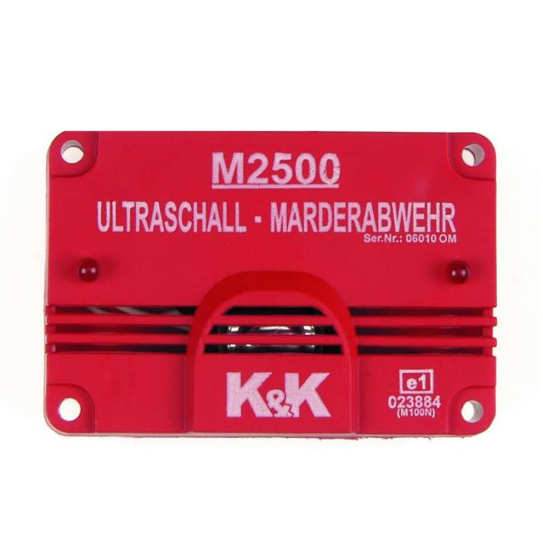 K&K Marderschutz Marderabwehr M2500 Ultraschallgerät 23 kHz 105 dB