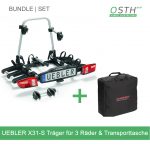 Uebler X31-S Kupplungsträger für 3 Räder & Transporttasche